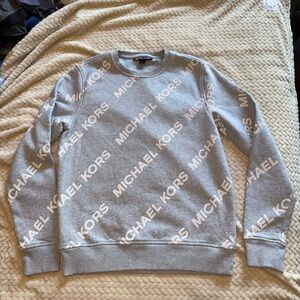 Michael Kors Light Gray Crewneck Sweater